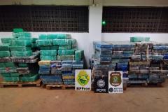 Polícia Militar do Paraná apreende mais de quatro toneladas de maconha em Santa Helena