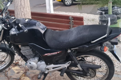 Condutor é preso com droga e motocicleta com sinais identificadores adulterados durante operação do BPTran