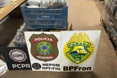 PMPR apreende quase 100 quilos de droga em porto clandestino