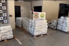 Durante ação conjunta, PMPR apreende três toneladas de maconha em Palotina