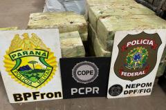 PMPR apreende grande quantidade de maconha em Santa Helena