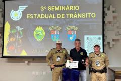 Batalhão de trânsito da PMPR já impactou quase 5 mil pessoas em 2025 durante ações educativas 