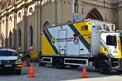 PMPR reforça policiamento em Curitiba com plataforma de observação elevada