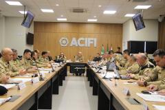 Reunião de Gestão de Desempenho Operacional da PMPR é realizada em Foz do Iguaçu