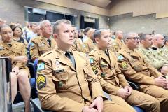 O evento marcou a conclusão da formação de sargentos de diversas regiões do estado