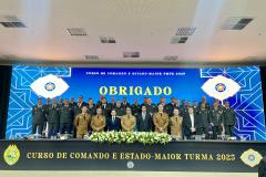 A turma é composta por 29 oficiais superiores da Polícia Militar do Paraná e um oficial superior do Corpo de Bombeiros Militar do Maranhão