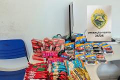 Durante a ação, os militares recuperaram os objetos do roubo