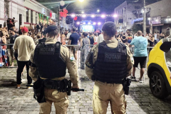 PMPR garante segurança na programação de Réveillon em Antonina