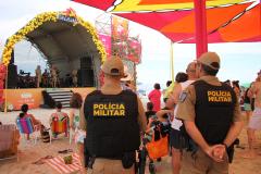 Comandante-geral da PMPR prestigia Banda de Música da PMPR na Arena Mundo RIC em Caiobá