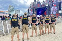 As equipes da Operação Verão 2025/26 foram distribuídas estrategicamente em toda a área urbana e na orla