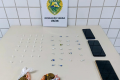 PMPR prende dupla por tráfico de drogas no Pico de Matinhos