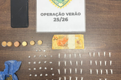 PMPR prende dois homens por tráfico de drogas em Matinhos