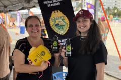 PMPR encerra participação na Arena Verão Maior com ações de proximidade e educação em Caiobá