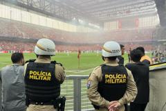 A atuação da PMPR teve início ainda nas primeiras horas da manhã, com reforço no policiamento desde as 8h até as 22H