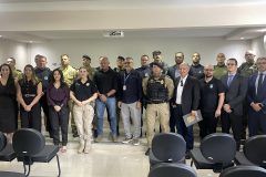 Forças de segurança em Foz do Iguaçu 