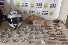 PMPR prende homem por tráfico de drogas e apreende motocicleta adulterada em Londrina