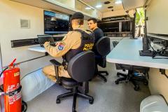 PMPR recebe módulo móvel de policiamento e drone para reforçar segurança na região de Foz do Iguaçu