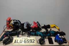 PMPR prende dois suspeitos e recupera ferramentas furtadas em Apucarana