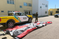 PMPR detém três homens e apreende balão próximo ao Aeroporto Afonso Pena