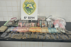 PMPR apreende drogas e prende duas mulheres por tráfico  em Cascavel