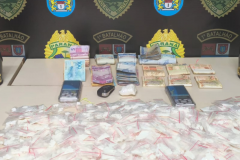 PMPR apreende porções de cocaína e prende homem por tráfico em Ponta Grossa