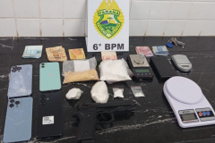 PMPR prende três pessoas por tráfico e associação para o tráfico em Cascavel
