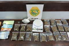 PMPR prende homem por tráfico de drogas em Guarapuava