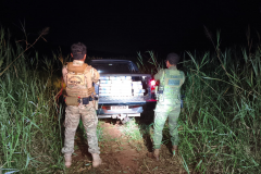 PMPR e Polícia Federal apreendem mais de 420 quilos de maconha em Santa Helena