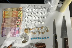 PMPR e PCPR desarticulam ponto de tráfico de drogas em Japira