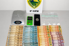 PMPR prende homem por tráfico de drogas durante ação em Irati