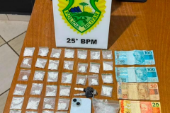PMPR prende homem por tráfico de drogas após acompanhamento em Umuarama
