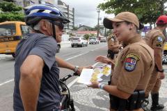 Polícia Militar em parceria com Instituto Alzheimer lança campanha de conscientização da Doença de Alzheimer – 10 sinais no Litoral