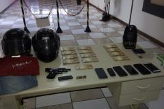 Polícia Militar recupera objetos roubados e conduz duas pessoas à delegacia no Norte do estado