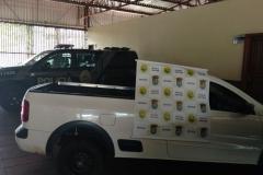Em Guaíra (PR), equipe do BPFron apreende duas armas de fogo

