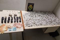 BOPE apreende maconha, cocaína, crack, lança-perfume e dinheiro na CIC, Capital do estado