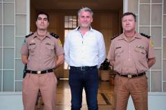 Curitiba, 09 de março de 2018. Policial alemão visita QCG