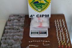 PM apreende maconha, crack e cocaína em Londrina, Norte do estado