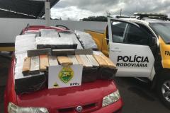 Mais de 230 quilos de maconha são apreendidos pela PM em Iporã (PR)