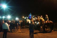 Pelotão Montado da PM participa da encenação “Paixão de Cristo” em Ponta Grossa (PR), nos Campos Gerais

