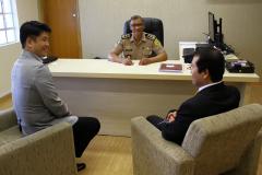 Vice-Cônsul do Japão visita Subcomandante-Geral da Polícia Militar

