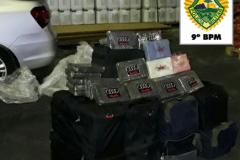 Polícia Militar apreende 340 quilos de cocaína dentro de veículo em Paranaguá (PR)

