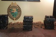 PM apreende mais de 760 quilos de maconha durante patrulhamento no Oeste do estado
