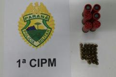 Na Lapa, homem é flagrado pela PM com munições de uso restrito 