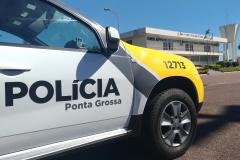 Materiais são apreendidos e quarteto é encaminhado pela PM após arrombamento de igreja em Ponta Grossa