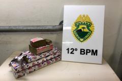 Polícia Militar apreende mais de 3 quilos de maconha durante abordagem em Curitiba