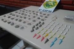 PM apreende maconha, cocaína e crack após abordagem em Londrina (PR), no Norte do estado