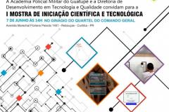 PAUTA DIA 07/06 – 14H – Polícia Militar faz I Mostra Científica e Tecnológica no Quartel do Comando-Geral da PM
