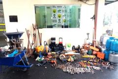 Drogas, armas e dinheiro são apreendidos pela Polícia Militar em residências na cidade de Pato Branco