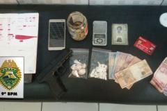 Polícia Militar cumpre mandados de Prisão, Busca e Apreensão em Antonina, no Litoral do Paraná