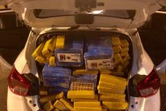 Policiais militares rodoviários apreendem quase 320 quilos de maconha em Iporã (PR), Noroeste do estado